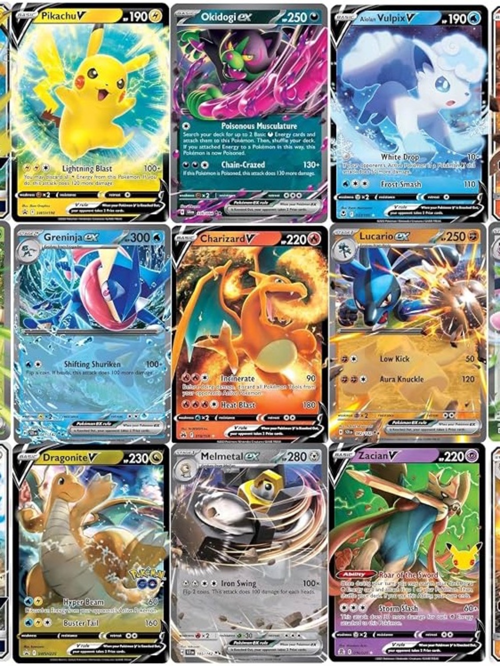 🔥 200 Pokémon Card MEGA HIT Bundle | 15 EX + 30 Holo/Reverse Holo 🔥 NO DUPLICATE